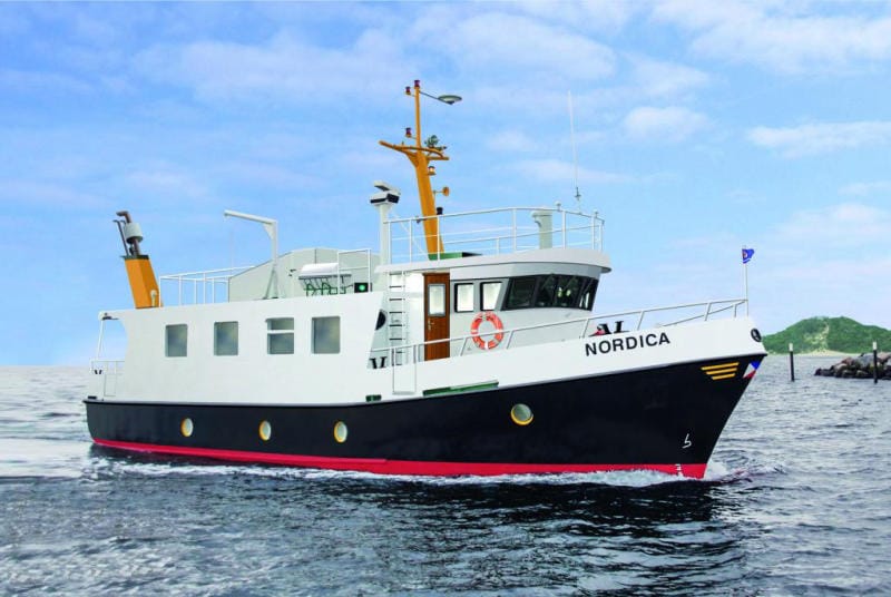 Schiff MS Nordica von der Reederei Ludwig