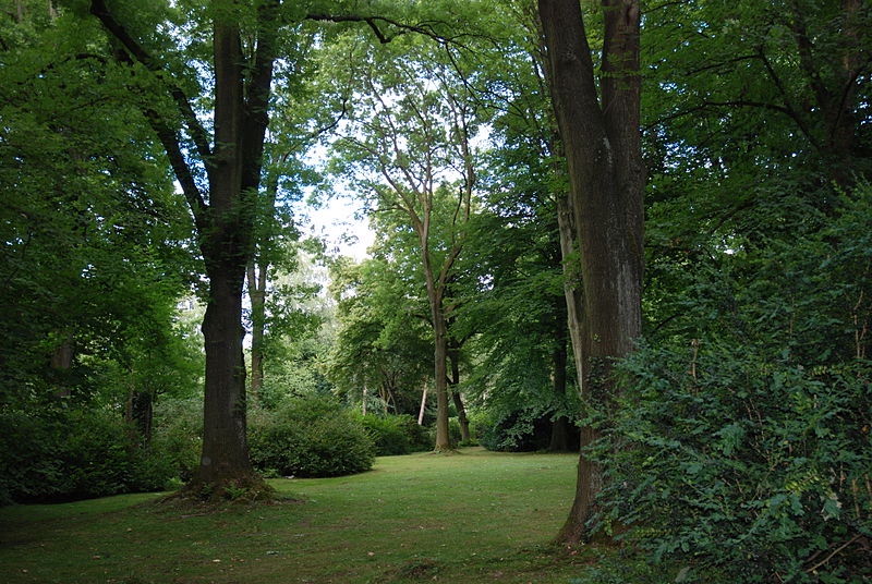 Parkanlage auf dem Ostfriedhof Dortmund