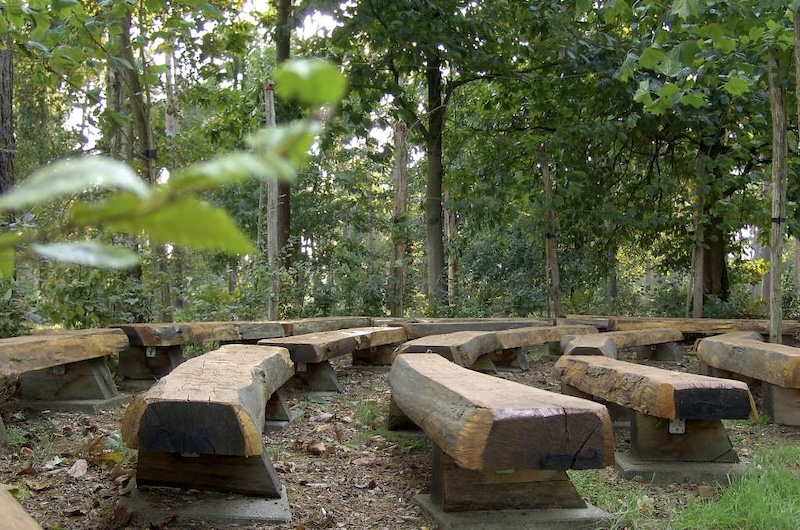 Andachtsplatz in der Naturruhestätte Bergerbos